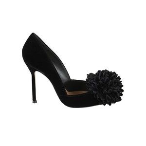 Aquazzura Pointed Toe Velvet Heels - NWT